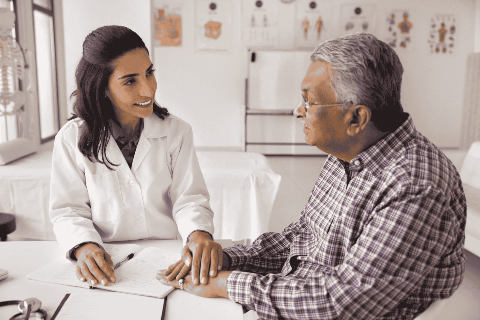 a doctor learning from continuing education courses